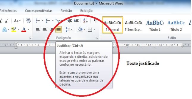 Configuração de texto abnt